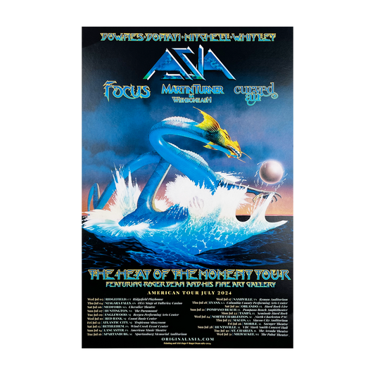 Heat of the Moment Tour Poster (unsigned)